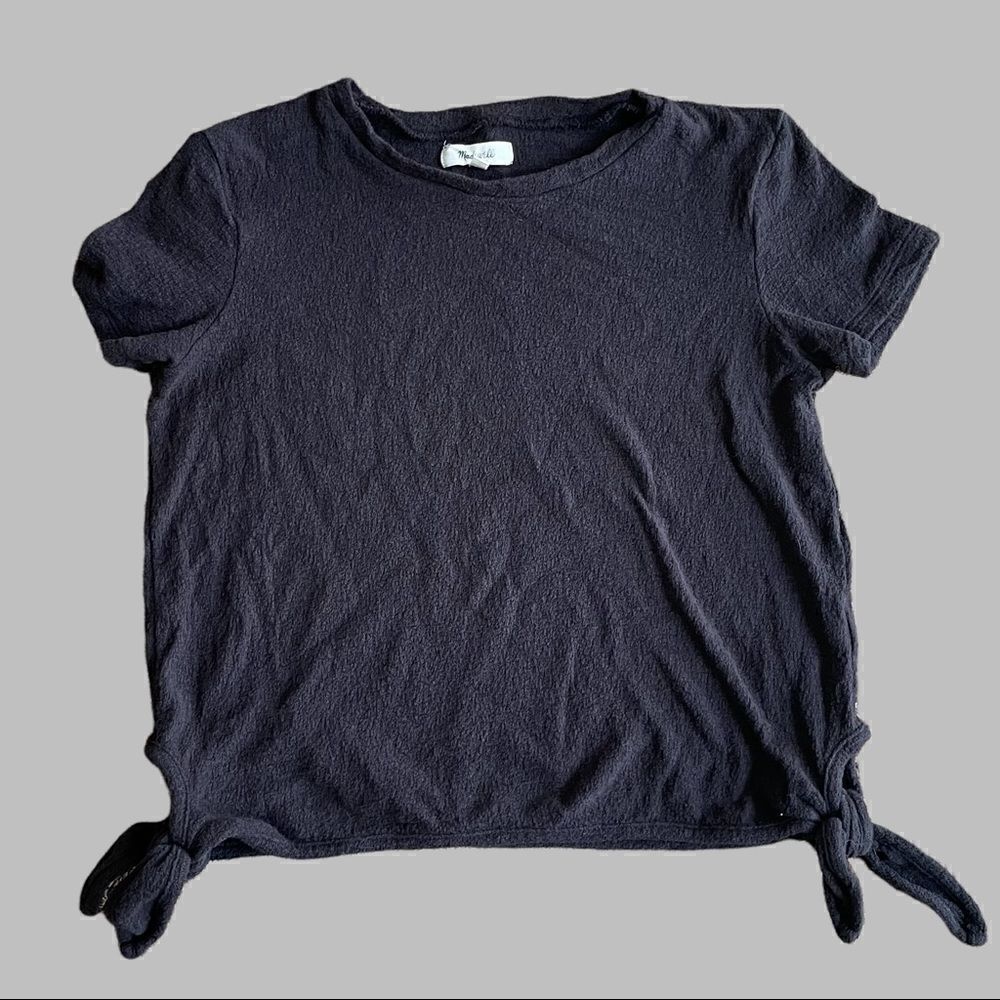 Madewell Texture & Thread Modern Side-Tie Top
